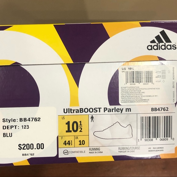 Adidas Ultra Boost 3.0 Parley Night Navy Sneakers - Picture 8 of 8